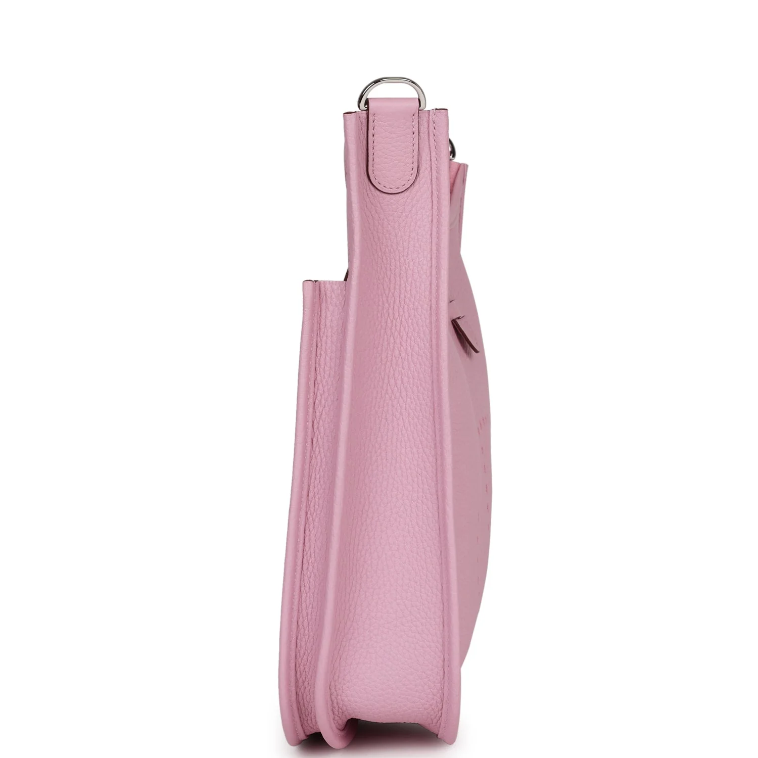 Hermes Evelyne III PM Mauve Sylvestre Clemence Palladium Hardware