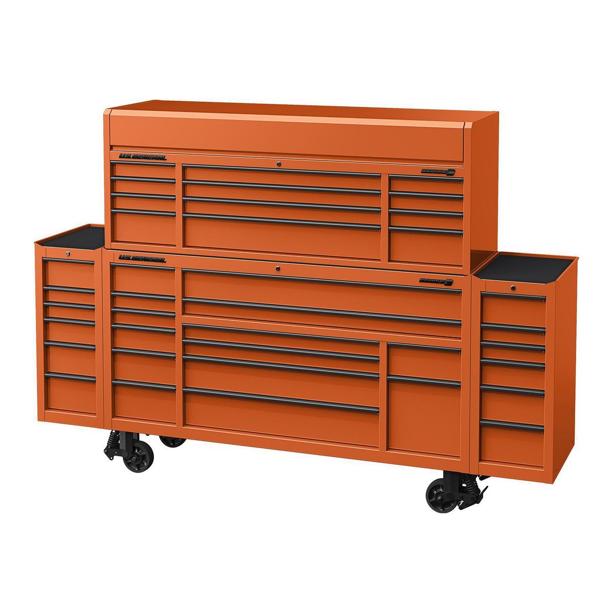 U.S. GENERAL 15 in. End Cabinet, Series 3, Slate Gray