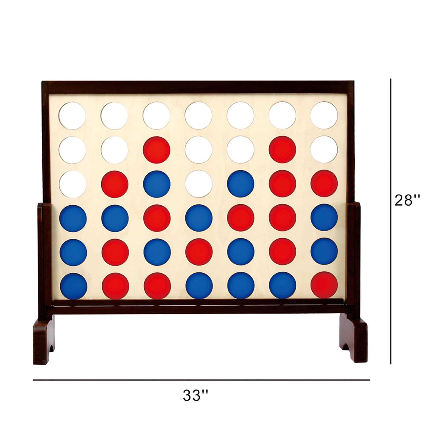 Trimate Wooden Giant Connect 4 Game for Outdoor and Indoor Use - Sports Supplies Online Store