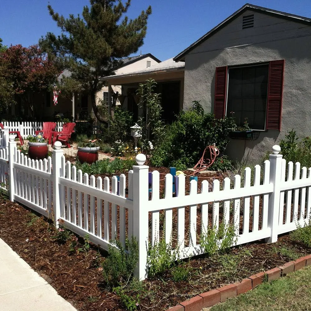 Hartford Vinyl Picket Fence- 4&H x 6&W