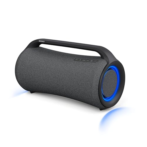 Sony SRS-XG300 X-Series Wireless Portable-Bluetooth Party-Speaker IP67 Waterproof and Dustproof with 25 Hour-Battery and Retractable Handle
