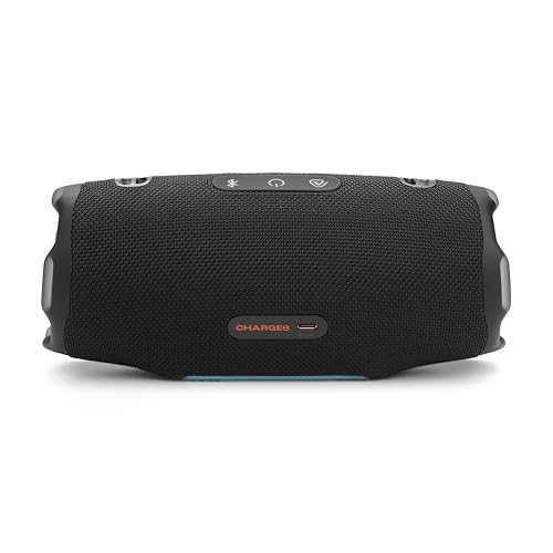 JBL Charge 6 - Portable Waterproof & Drop-Proof Bluetooth Speaker, Bold Pro Sound with AI Sound Boost, 28Hrs of Playtime