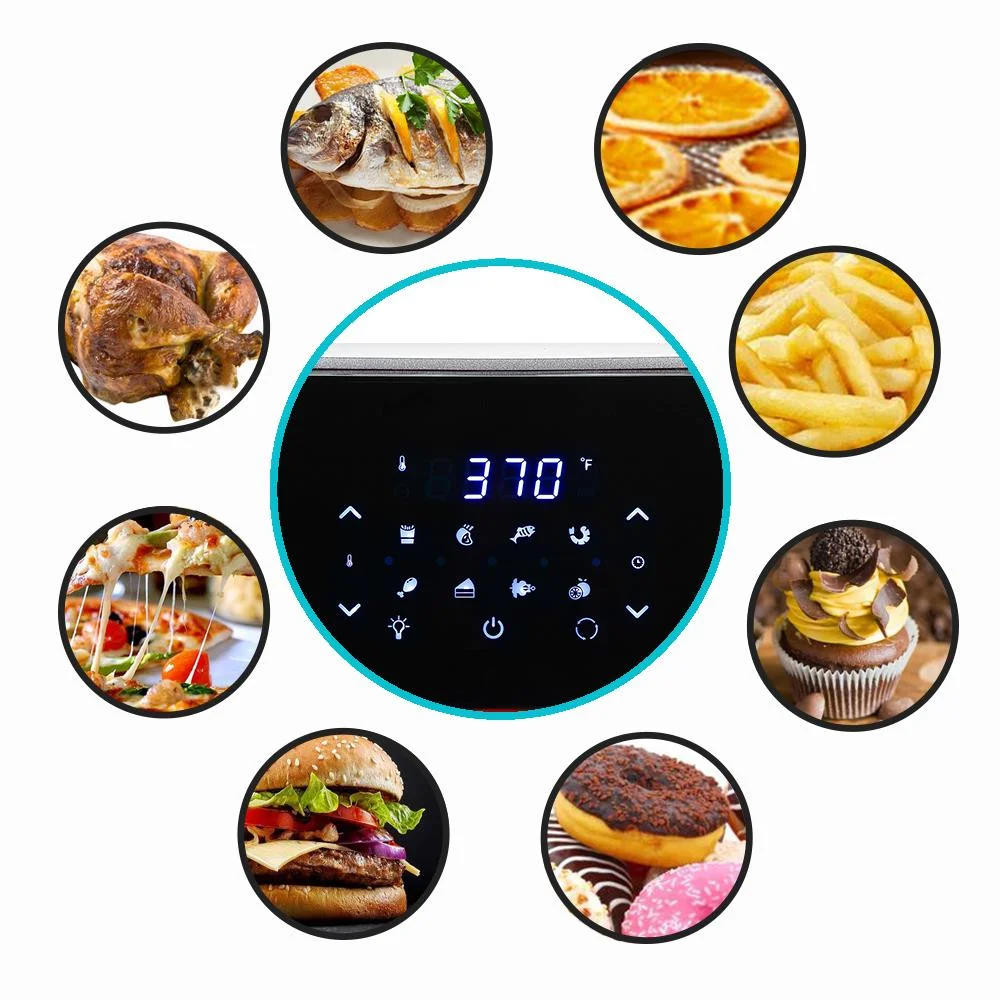 Ktaxon 16.91Qt 8-in-1 Air Fryer Oven 1800W Large Air Fryers, ETL Certified
