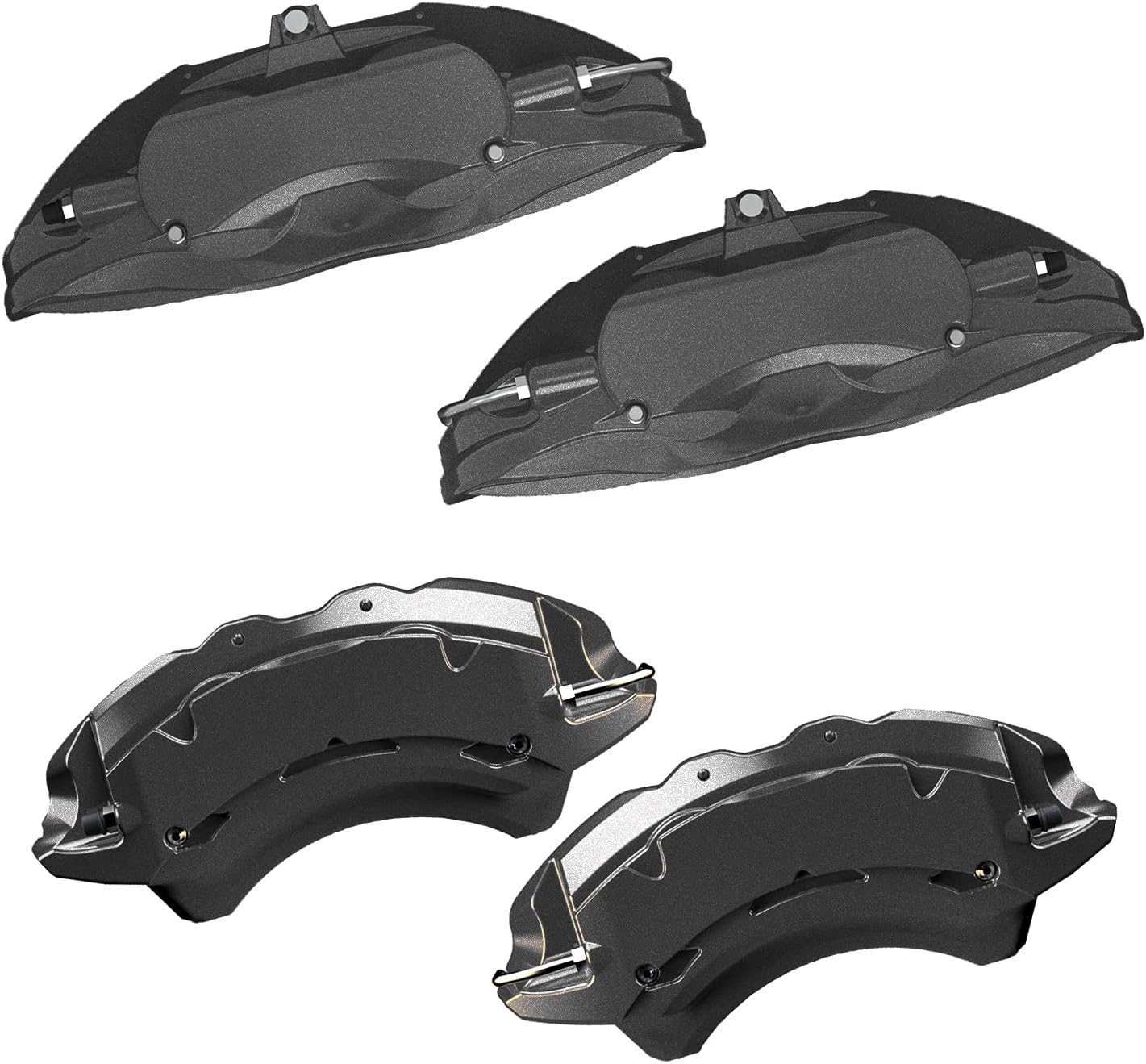 AOOA Caliper Covers Yellow Brake Covers Fits Mustang （set of 4）
