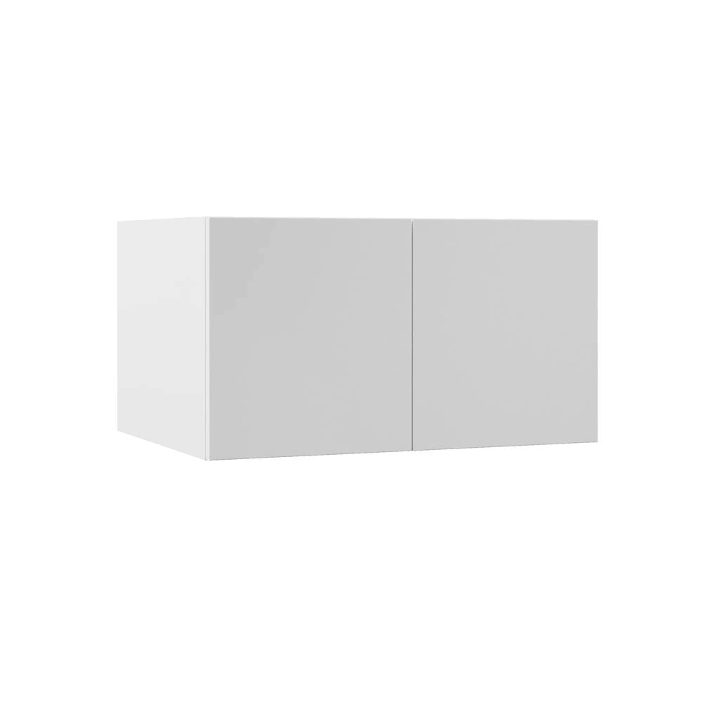 Hampton Bay Designer Series Edgeley Assembled 33x18x24 in. Wall Kitchen Cabinet in White