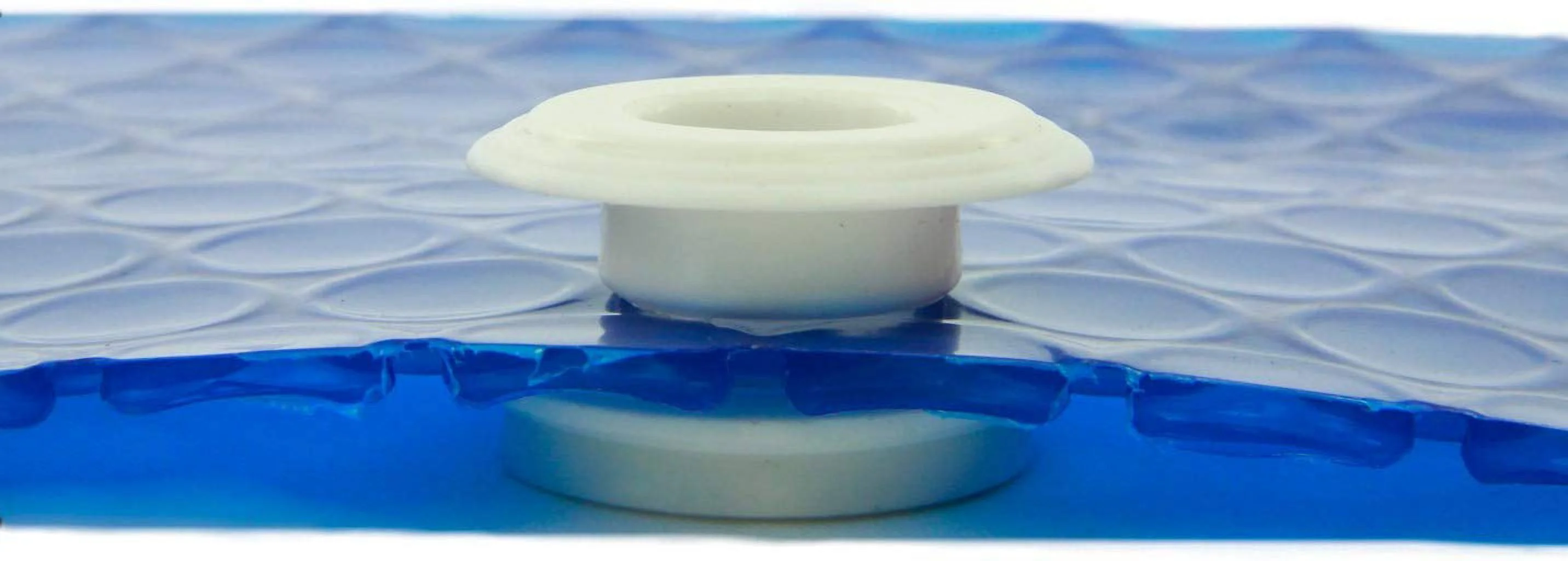 Sun2Solar 30' Round Blue Solar Pool Cover, 800 Series with 6-Pack Grommets