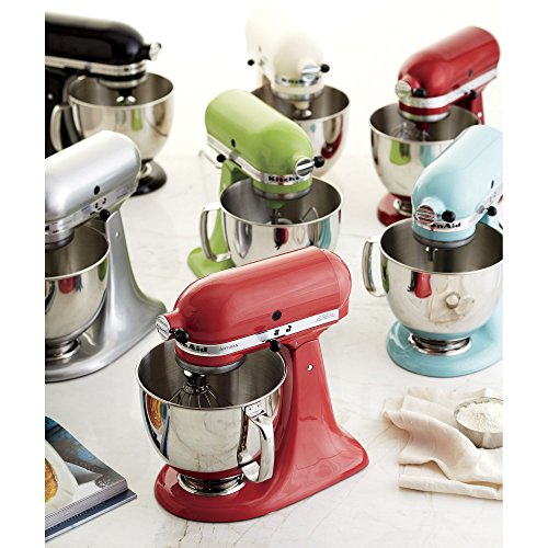 KitchenAid KSM150PSTG Artisan Series 5-Qt. Stand Mixer with Pouring Shield - Tangerine
