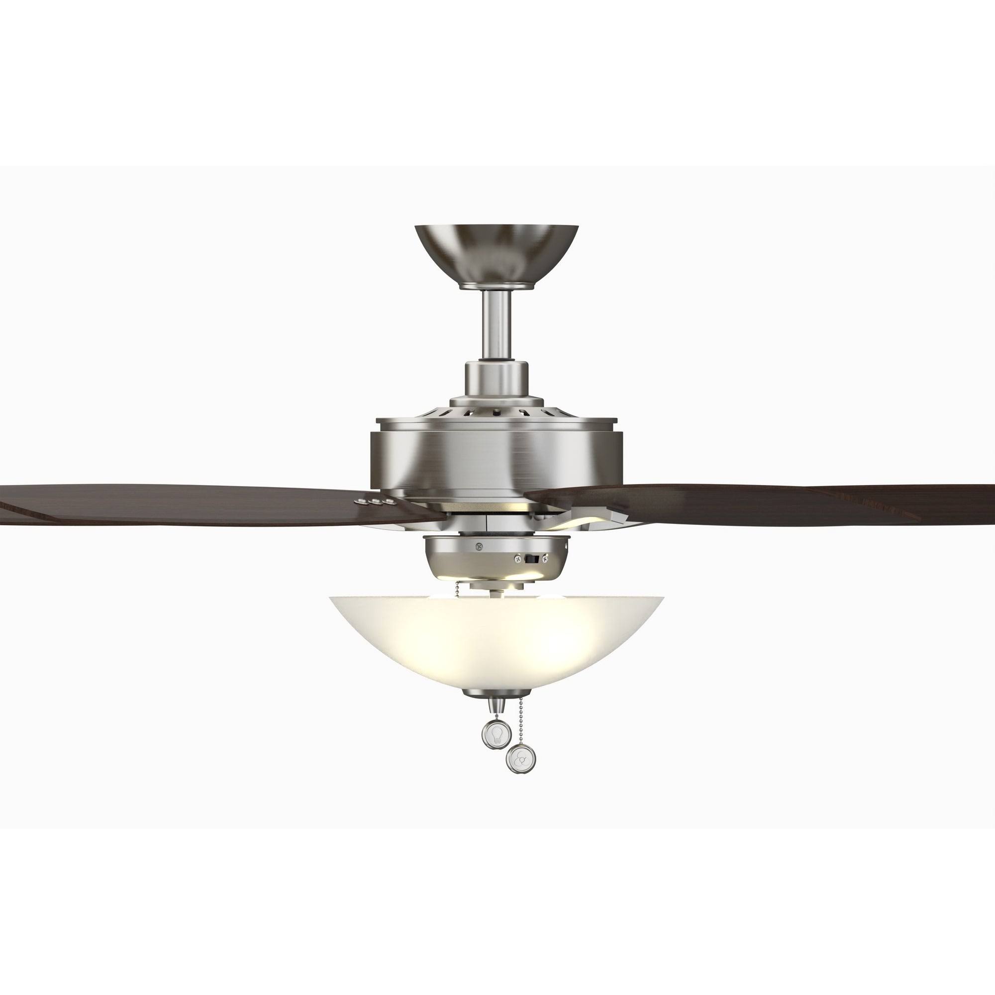 Fanimation FP6285BBN Aire Deluxe Brushed Nickel LED 52x22 Ceiling Fan