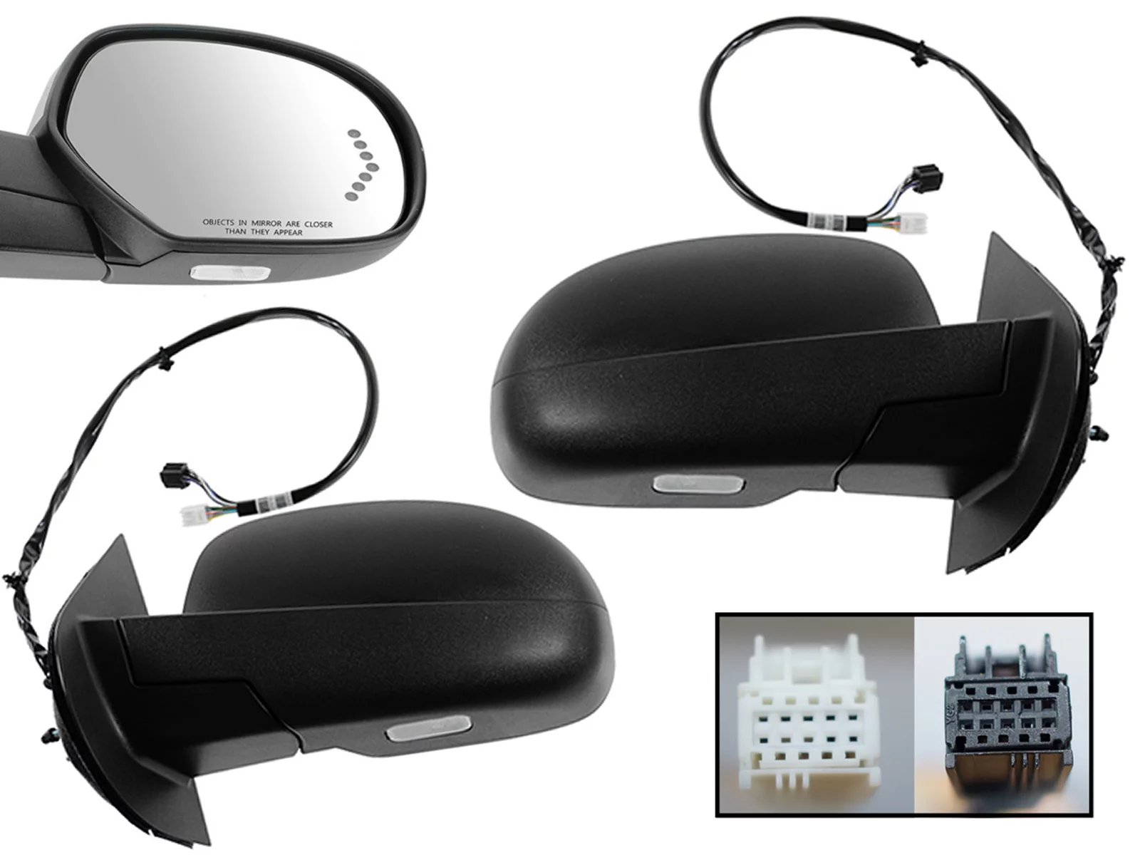 APA Replacement Power Folding Mirror for 2007