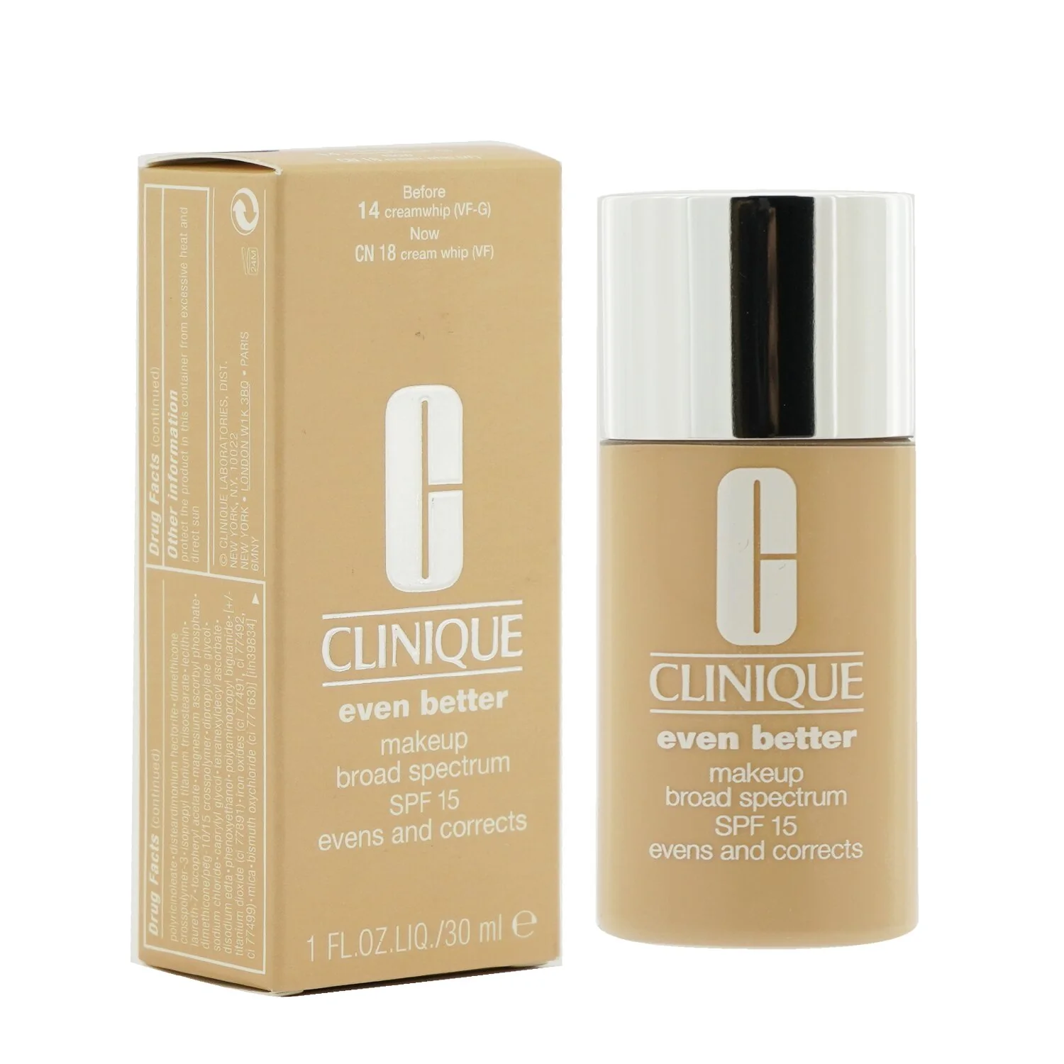 Clinique Even Better Makeup SPF15 (Dry Combination to Combination Oily) - No. 63 Fresh Beige  30ml/1oz