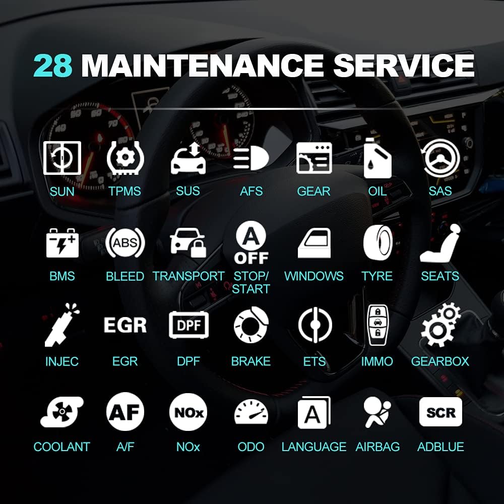 Thinkcar Thinktool Pros Bi-Directional Scanner Full Systems Diagnostic Scan Tool, 31+ Reset Functions, Key Matching, ECU Coding,AutoAuth for FCA SGW