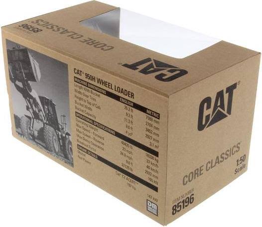 Cat Caterpillar 950H Wheel Loader with Operator 1/50 Diecast Model by Diecast Masters