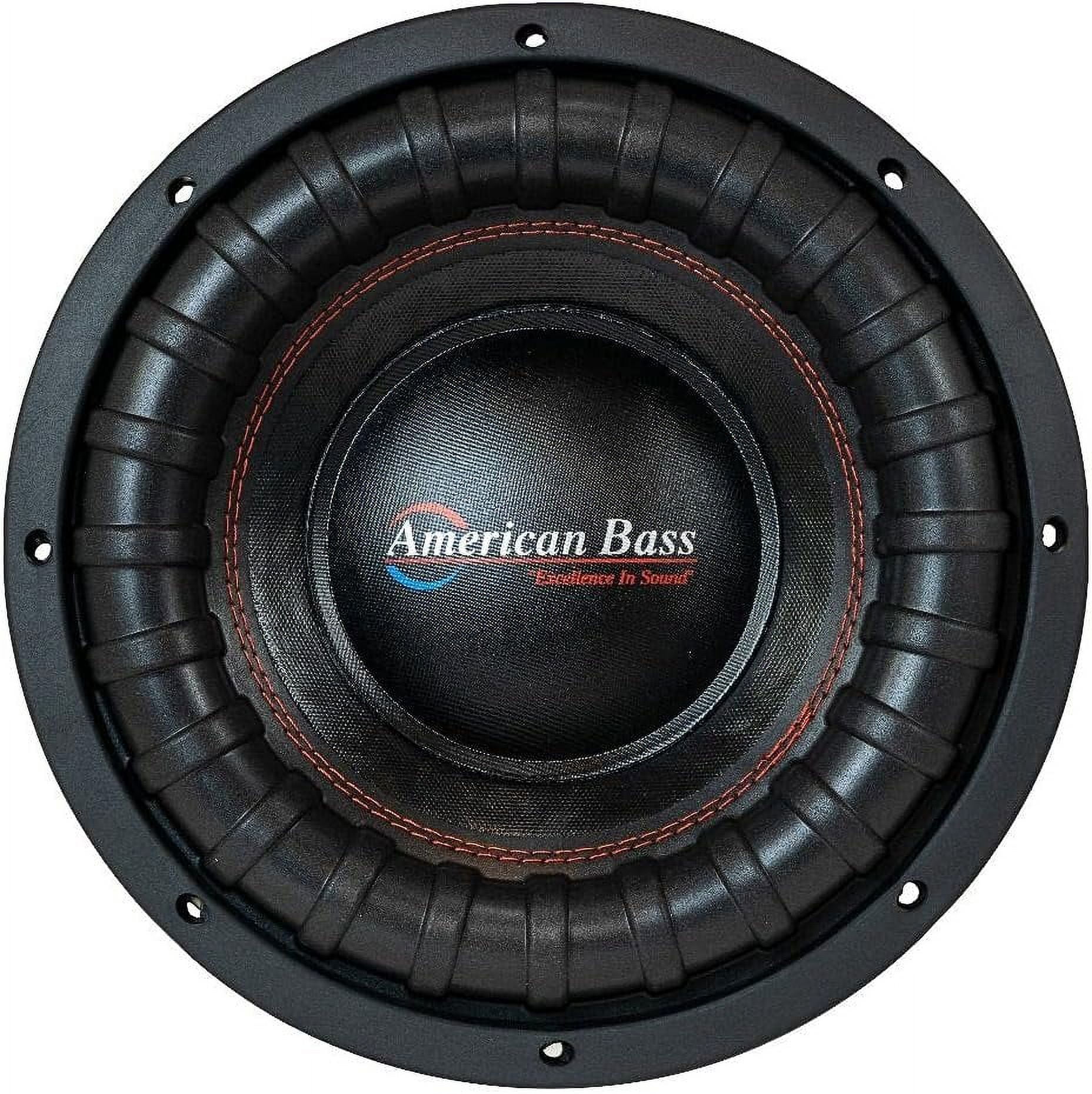American Bass XFL 1044 10 Inch Dual 4 Ohm Voice Coil 2000 Watt Subwoofer
