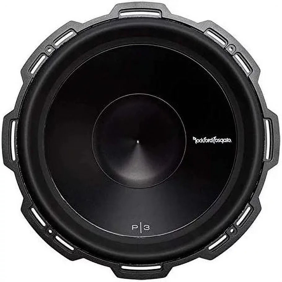 2 Rockford Fosgate P3D4-15 15" 2400w DVC Car Subwoofers + Sub Enclosure Box