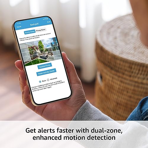 Blink Outdoor 4 (newest model), Wire-free smart security camera, two-year battery life, two-way audio, HD live view, enhanced motion detection