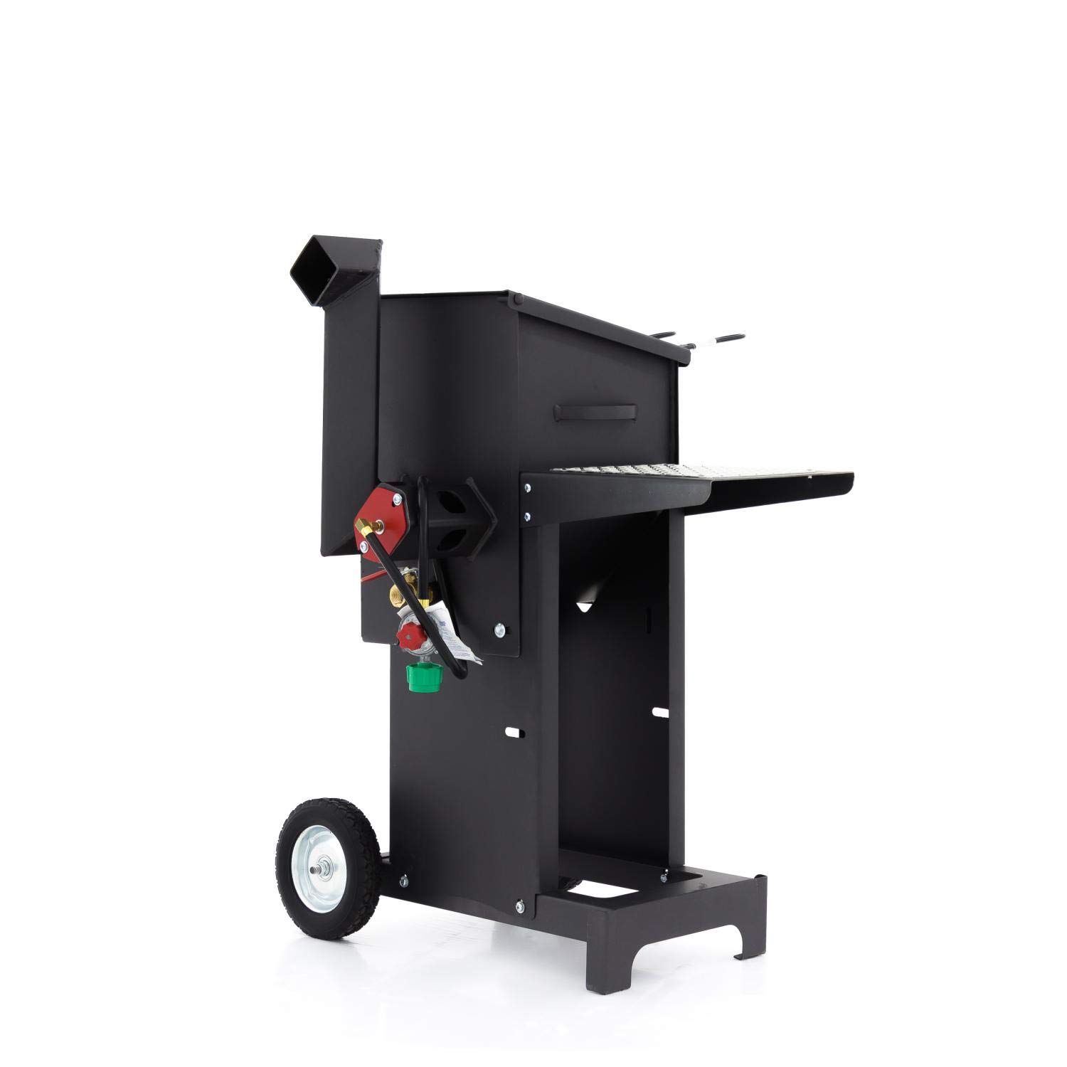 R & V Works Cajun Fryer 4 Gallon Propane Gas Deep Fryer with Stand and 2 Baskets