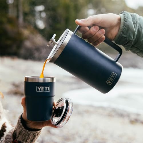 YETI Rambler French Press Coffee Maker, with GroundsControl Filter