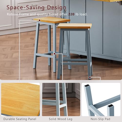 Rolling Kitchen Island with Drop Leaf & Power Outlet, Large Kitchen Islands Cart on Wheels