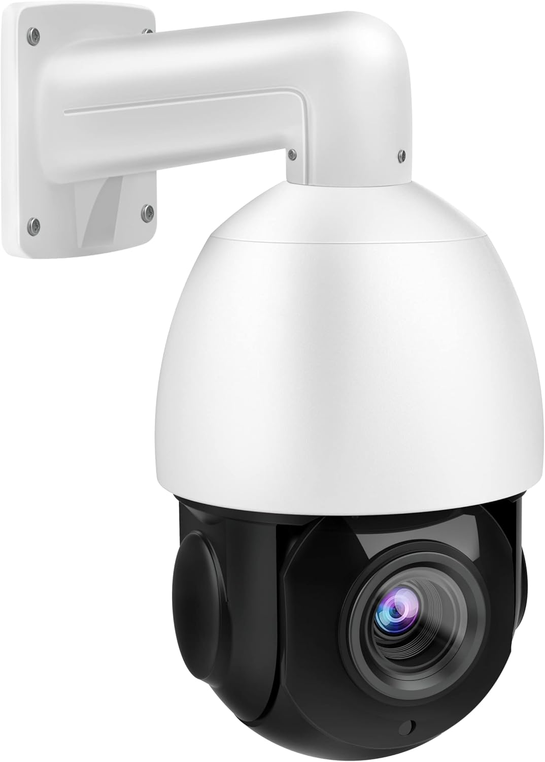 4K 8MP PTZ PoE IP Camera Dome(Plug&Play with Hikvision NVR),18X Optical Zoom 30x Digital Zoom,165ft IR Night Vision