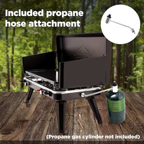 Hike Crew 2-in-1 Gas Camping Stove and Griddle | 20