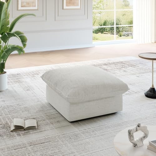 Cloud Modular Sectional Sofa, Waterproof Down Filled Sectional Sofas, High Backrest V Shaped 5 Seater Sectional Couches for Living Room