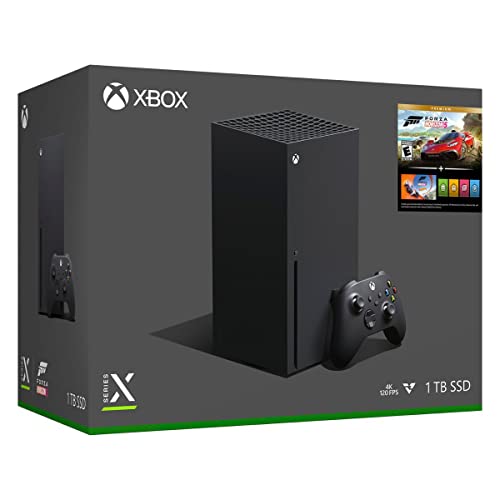 Microsoft Xbox Series X 1TB SSD Forza Horizon 5 Bundle with Extra Wireless Controller - Carbon Black