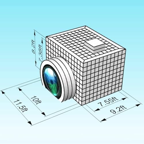 SAYOK Inflatable Party Tent Inflatable Nightclub White Inflatable Camera Photo Booth Enclosure Inflatable Cube Tent for Event, Show, Exhibition, Bars