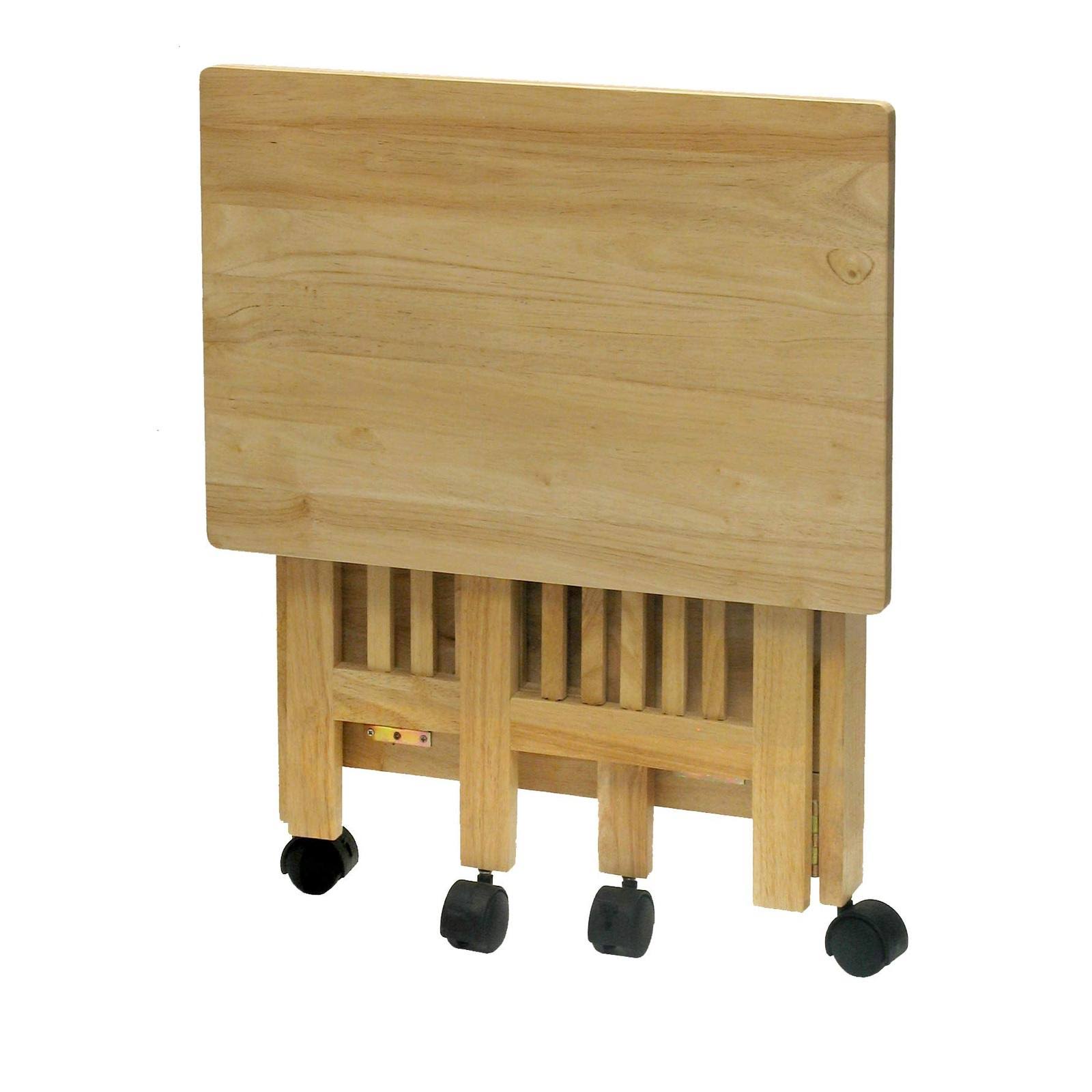 Winsome Wood Foldable Mission Cart Natural