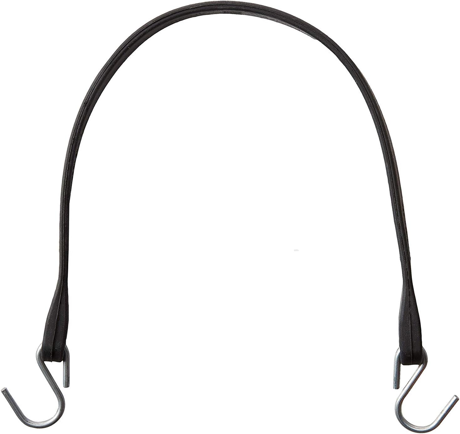 Pack of 50 Trucking Bundle - Bulk Bungee Cords with Crimped Hooks- Multiple Lengths -Tarp Straps Natural Rubber Bungee Cords