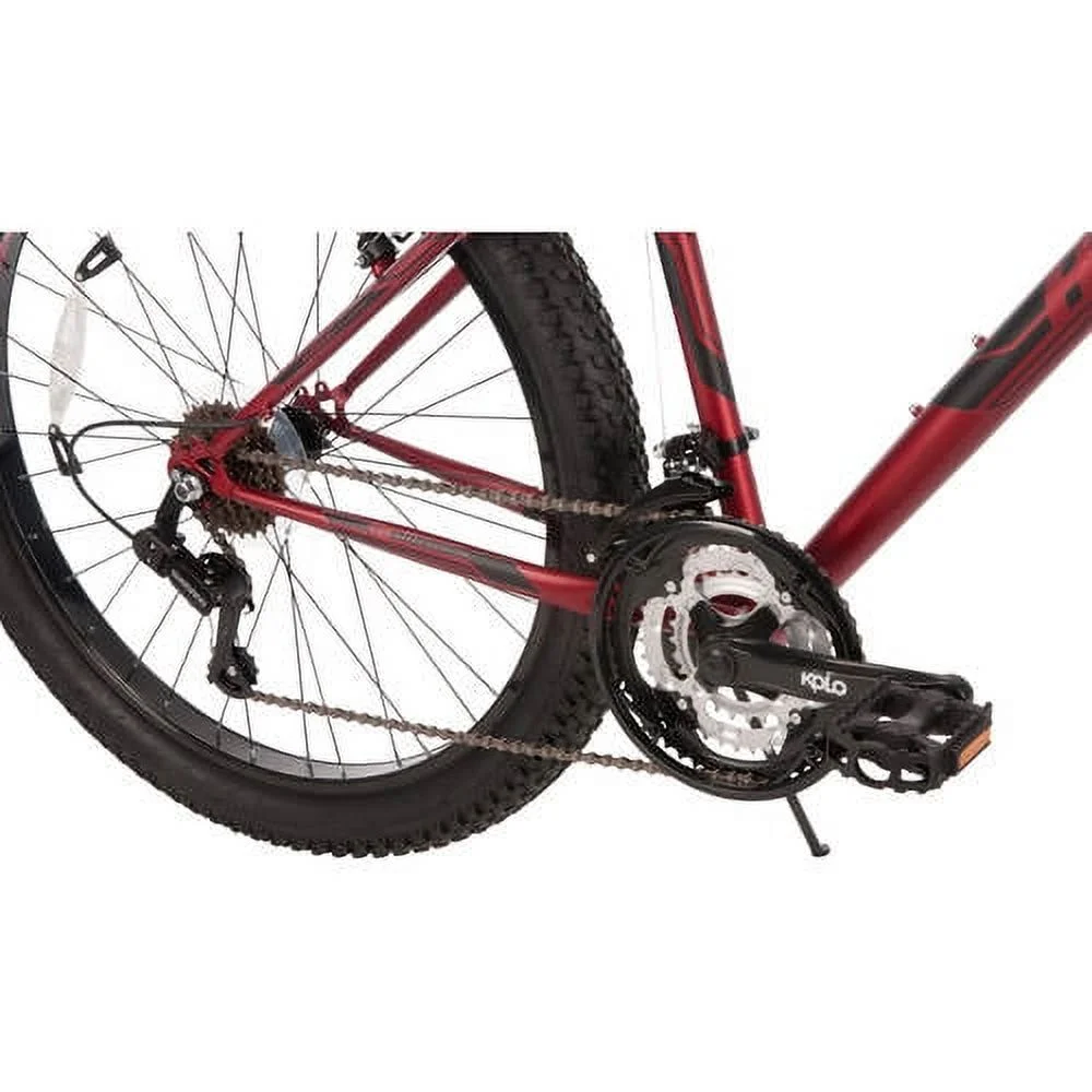 26" Huffy Men's Fortress 3.0 Mid-Fat Plus Tire Mountain Bike, Red