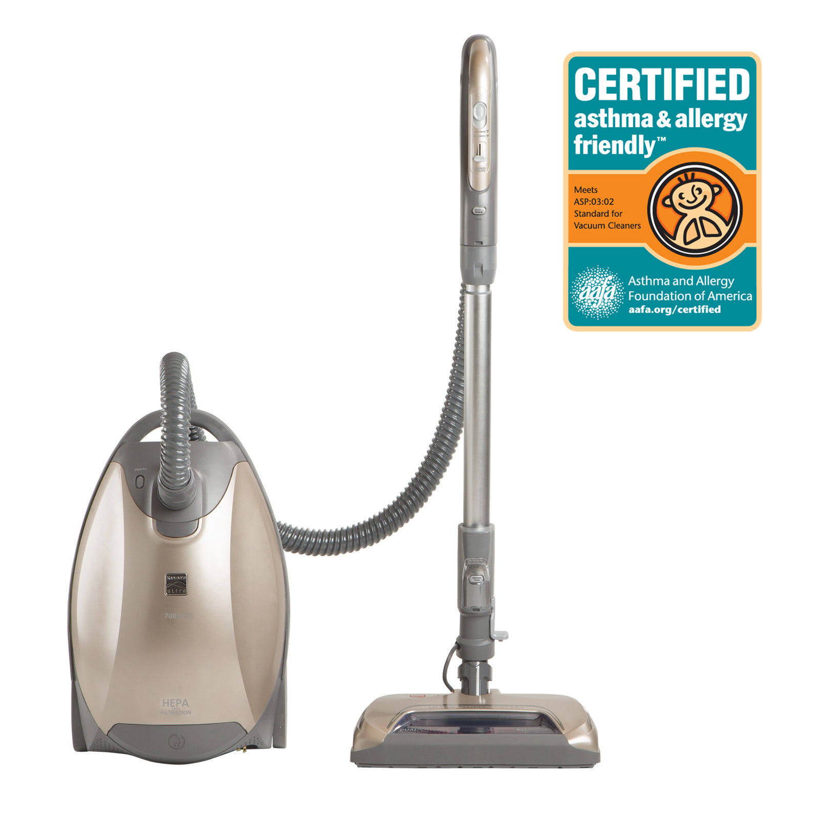 Kenmore Elite 81714 Pet Friendly Ultra Plush Bagged Canister Vacuum in