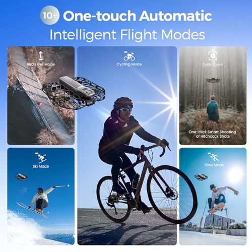 X1 PROMAX 8K Action Flying Camera, Foldable Drone with Camera with 42 KM/H Follow Speed, 10+ Fully Automatic Flight Modes