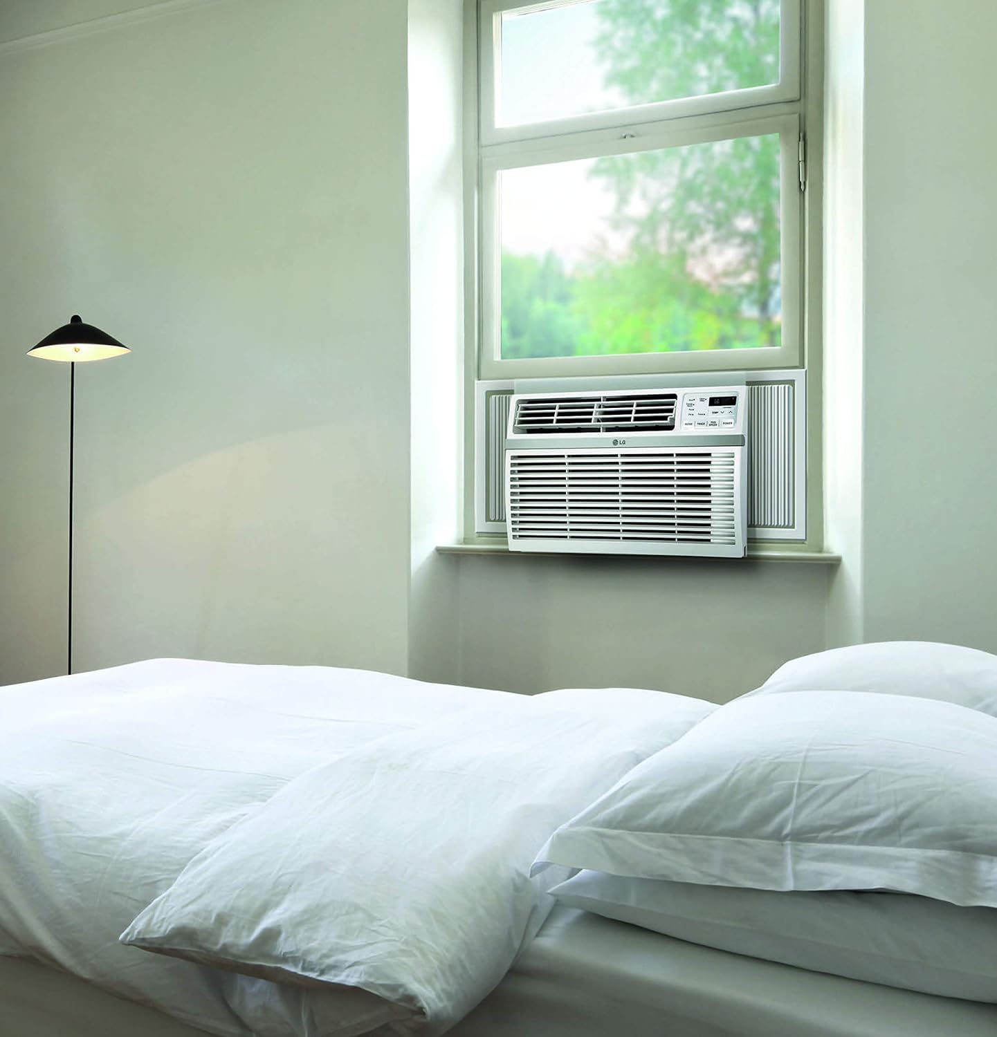 LG LW6019ER Energy Star Rated 6,000 BTU Window Air Conditioner, 6000, White