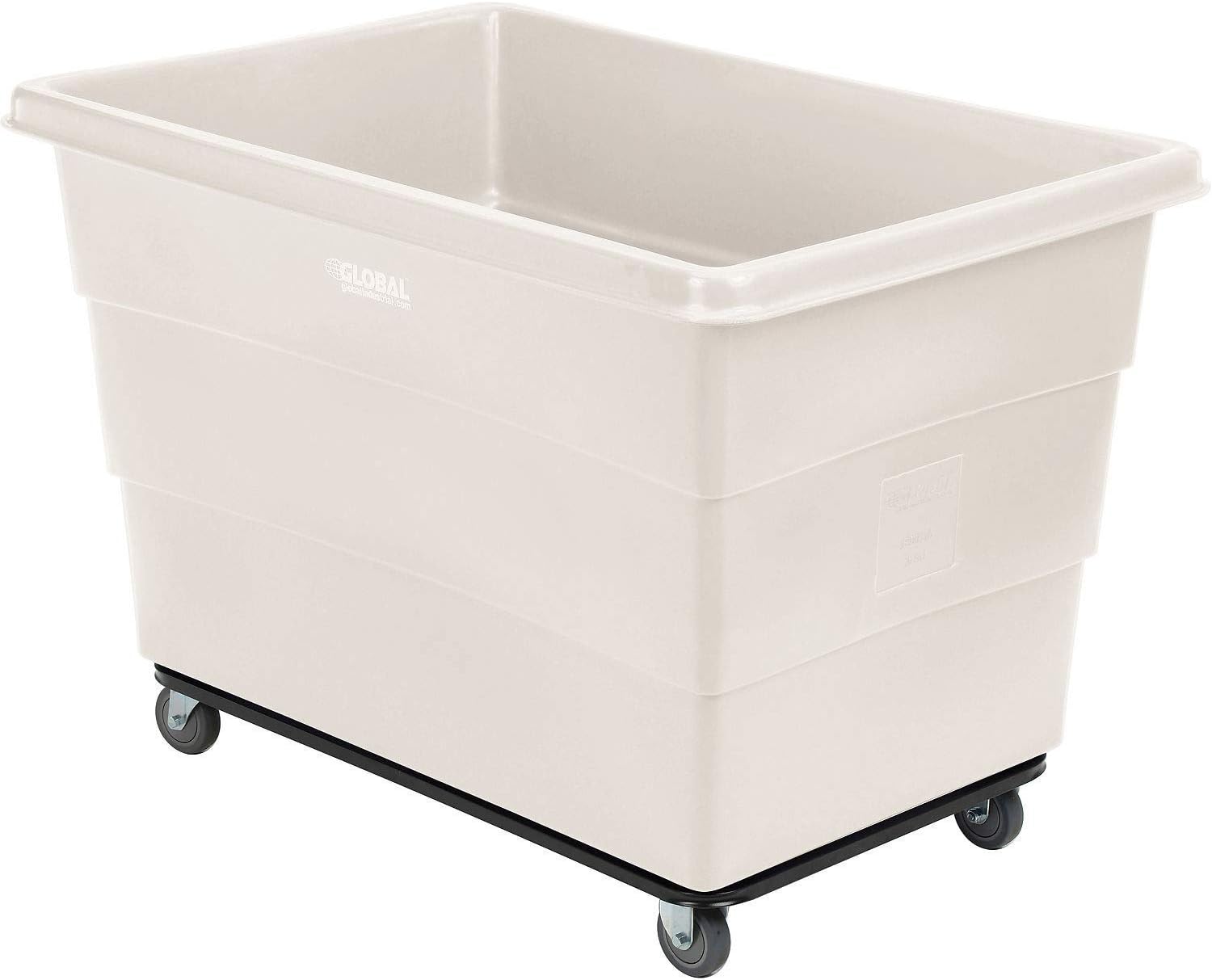 20 Bushel Plastic Bulk Box Truck, Steel Chassis Base (Blue)