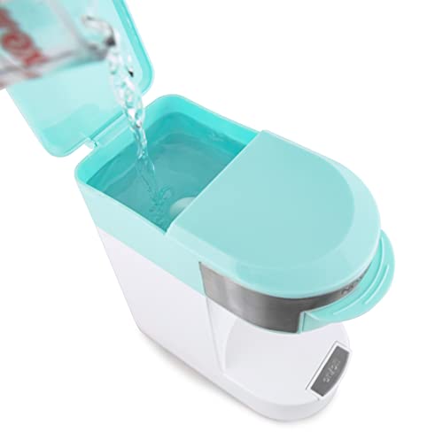 Nostalgia MyMini Single Coffee Maker, Brews K-Cup & Other Pods, Serves up to 14 Ounces, Tea, Chocolate, Hot Cider, Lattes