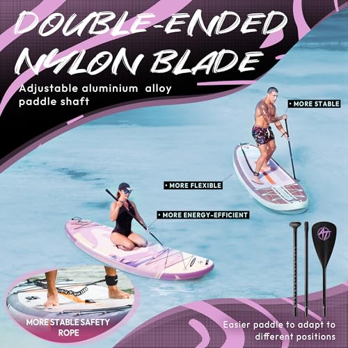 11'6"x35" Inflatable Stand Up Paddle Board 450LBS Weight Capacity Extra Wide Non-Slip Stable Deck Adult SUP