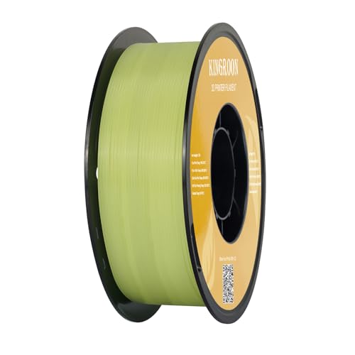 Kingroon Silk PLA Bundle 3D Printer Filament, Dimensional Accuracy +/- 0.03 mm, 10 kg Spool(22lbs)