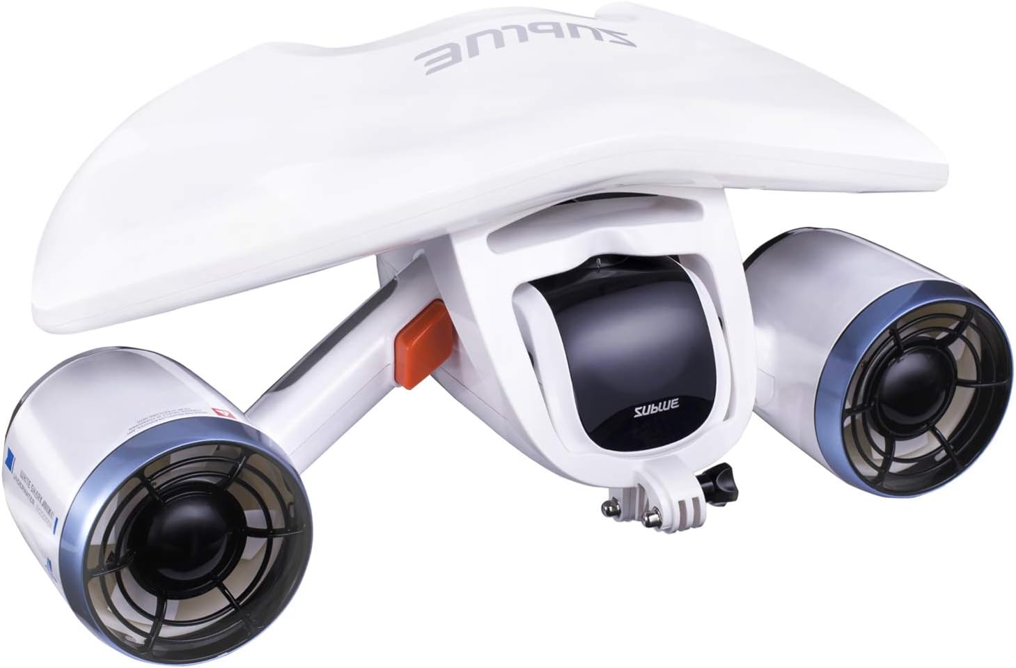 sublue WhiteShark Mix Underwater Scooter Dual Propellers with Camera Mount for Scuba Diving Snorkeling (US Version)