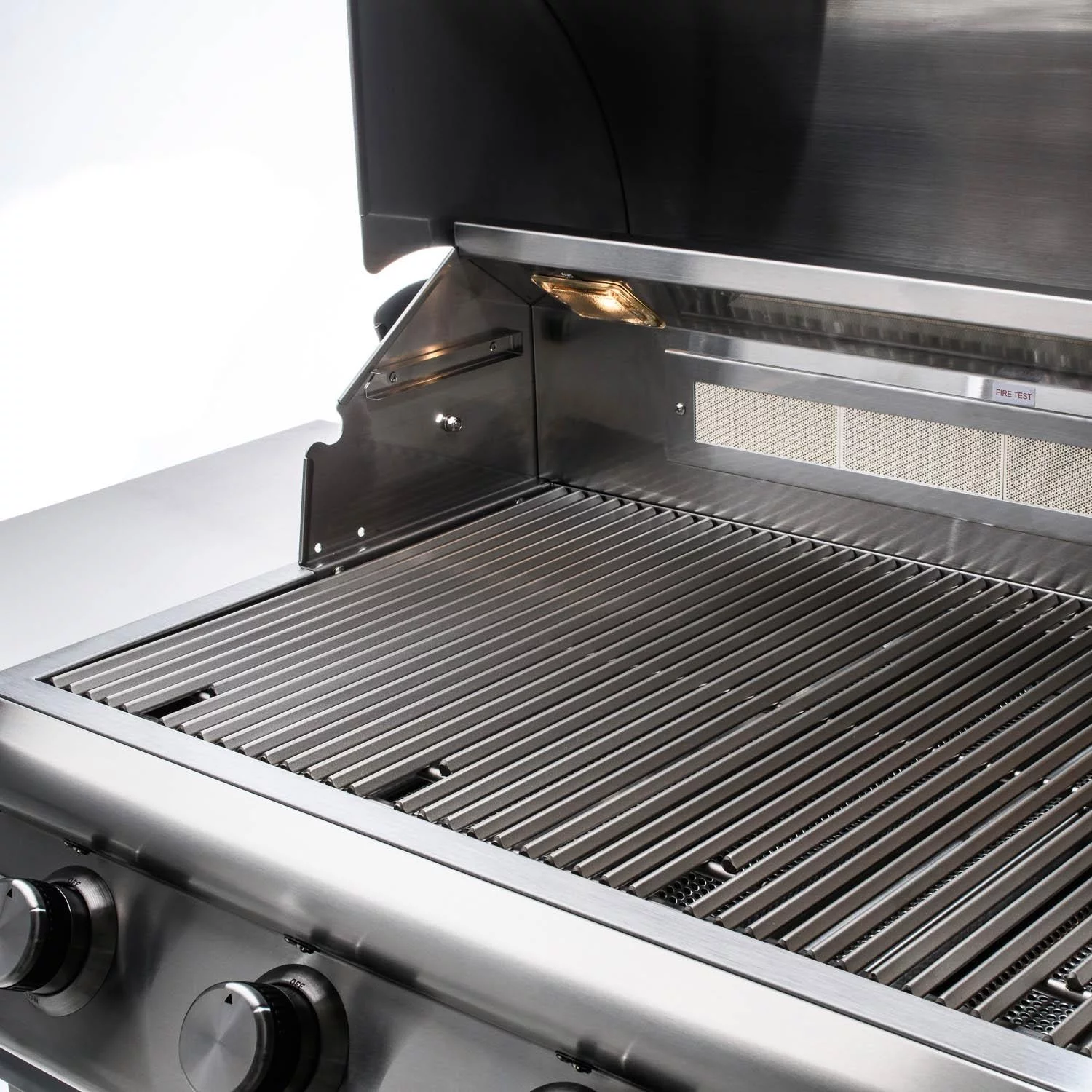 Outdoor Kitchen Professional Built-in BBQ Grill | 40" 5-Burner Natural Gas NG Grill W/ Rear Infrared Burner | Perfect For Outdoor Cooking &