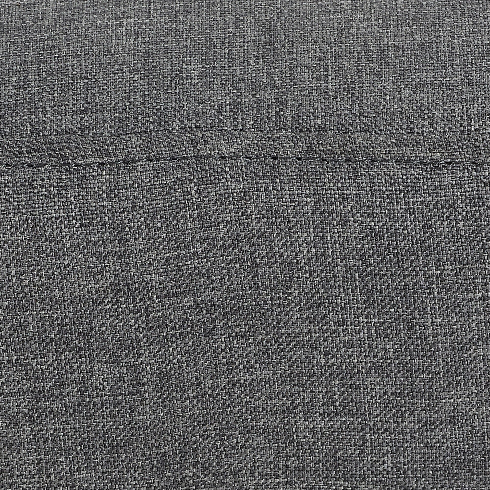 Serta Windsor Futon with Storage and Power, Gray Fabric