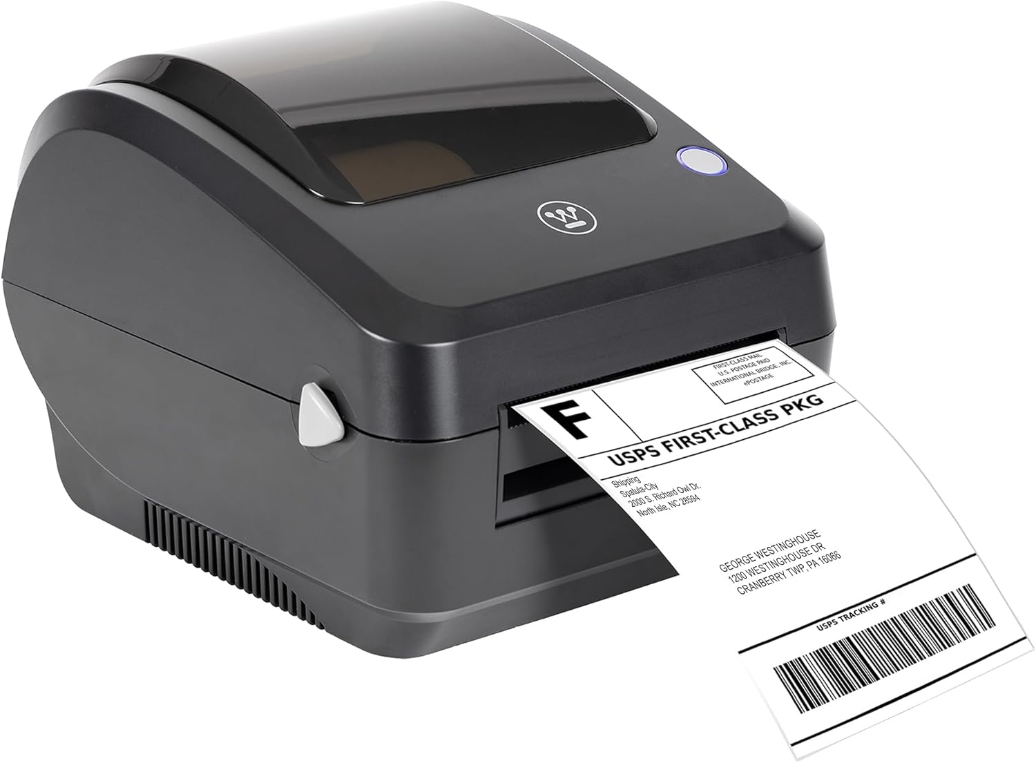 Westinghouse Direct Thermal Label Printer USB, Commercial grade, Compatible with USPS, UPS, FedEx, eBay, Shopify, Amazon, & More