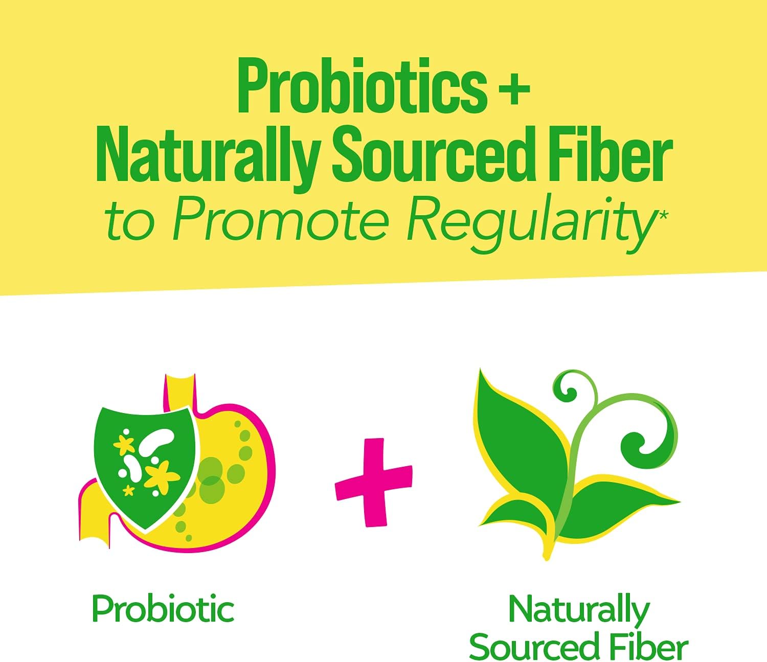 Culturelle Kids Regularity Probiotic & Fiber - Helps Restore Regularity & Keeps Kids' Digestive Systems Running Smoothly*