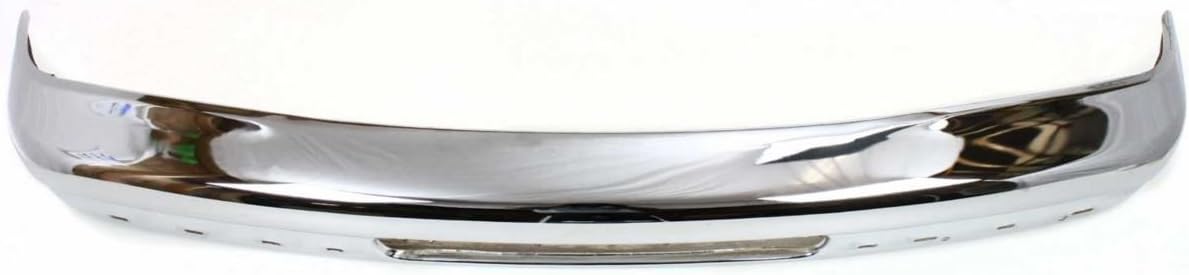 MBI AUTO - Chrome, Steel Front Bumper Face Bar Shell for 1992-2007 Ford Econoline Van E150 E250 E350 92-07, FO1002348