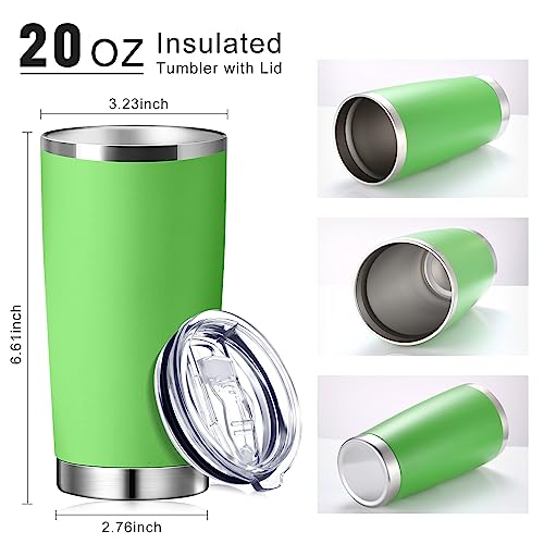 Sieral 36 Packs Stainless Steel Tumbler Bulk with Lid Vacuum Double Wall Insulated Travel Coffee Mug Powder Coated Tumbler Cup for Graduation Wedding