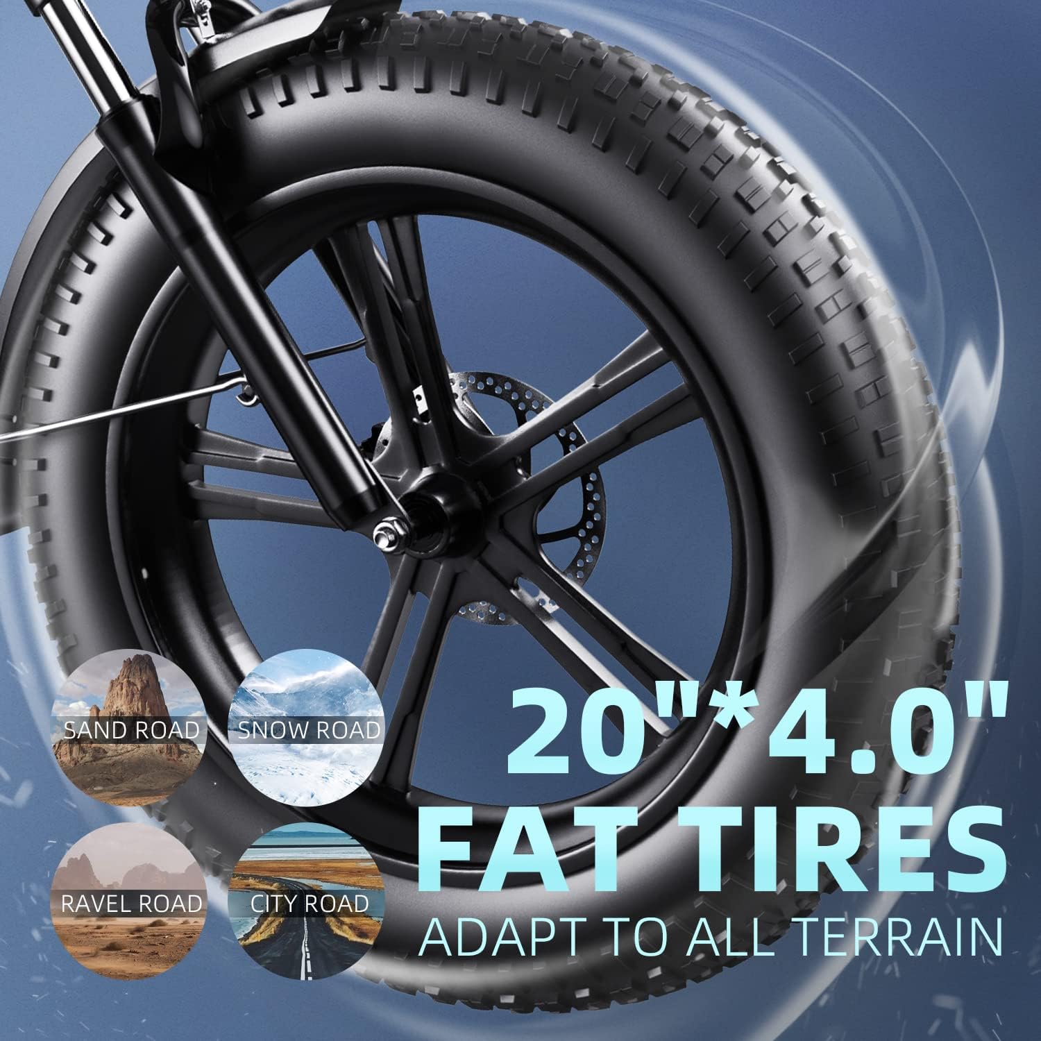 Folding Electric Bike for Adults,48V18Ah/12.8ah Removable Lithium Battery, 750W Motor 30MPH Electric Bicycle