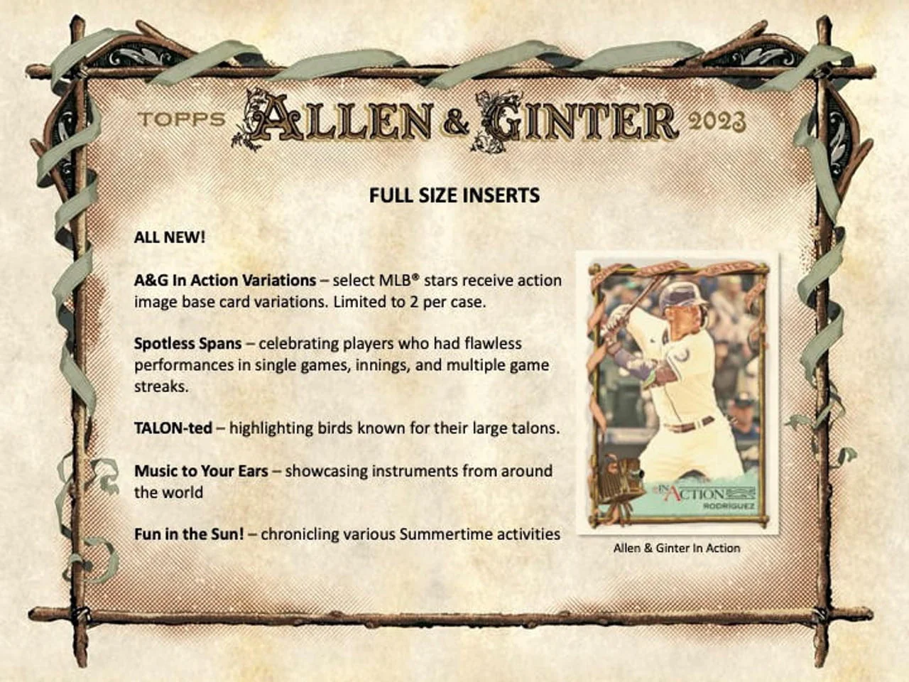 2023 Topps Allen & Ginter Baseball Hobby Box