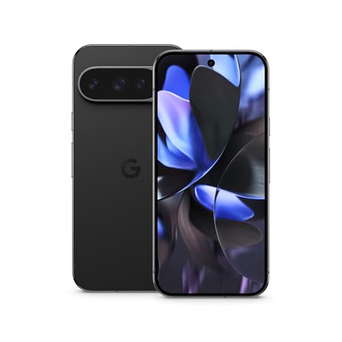 Google Pixel 9 Pro - Unlocked Android Smartphone with Gemini, Triple Rear Camera System, 24-Hour Battery, and 6.3" Super Actua Display - Obsidian