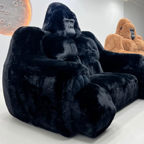 gorilla sofa,sofa bed,Big sofa gorilla,sleeper sofa,sofas and couches,sofa and bed Animal chair (Cowhide Sofa Gorillas)