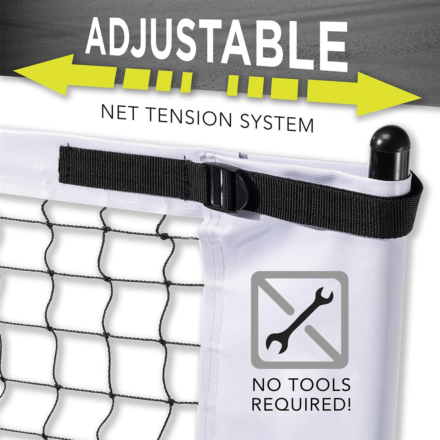 Franklin Official Size Pickleball Net with Wheels - Sports Supplies Online Store