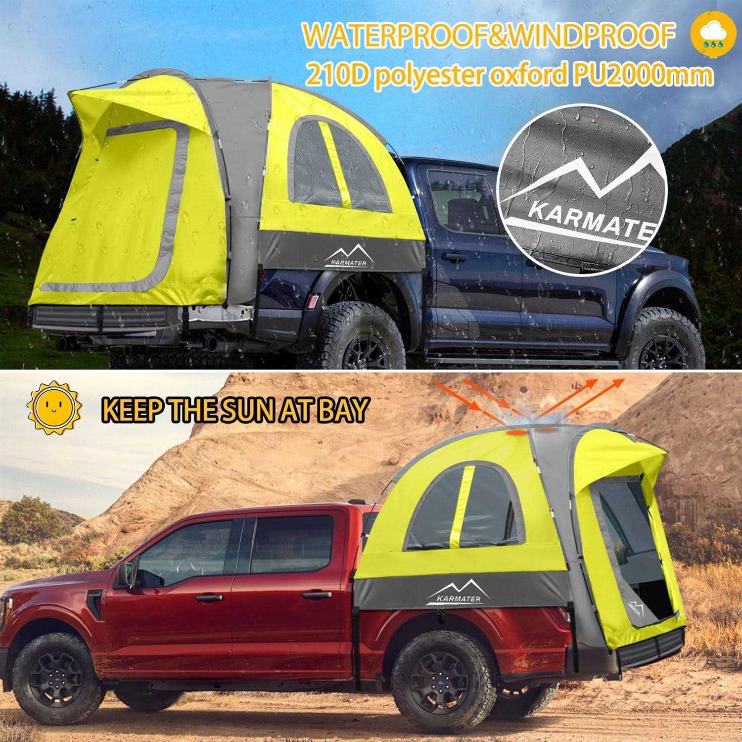 M KARMATER Pickup Truck Tent - Sports Supplies Online Store
